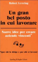 Copertina  Un gran bel posto in cui lavorare